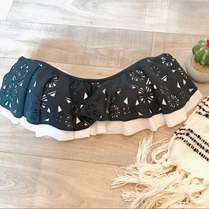 Victoria's Secret ruffle swim top